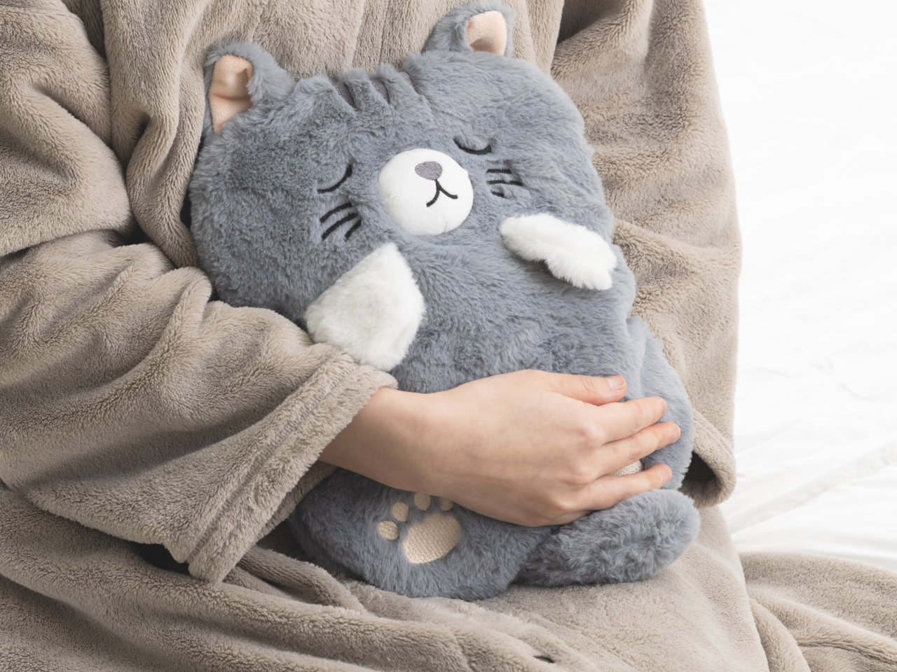 猫湯たんぽ