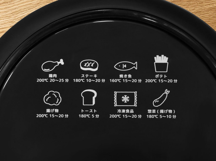 設定目安表