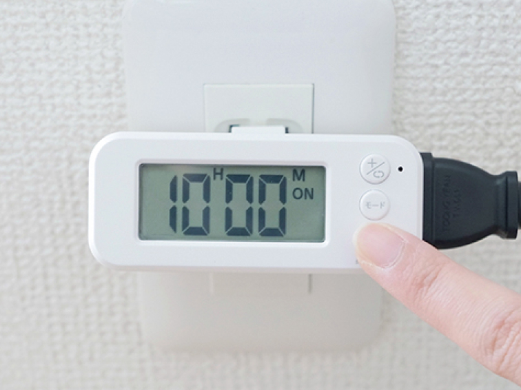 30分単位、最大12時間まで設定することができます。