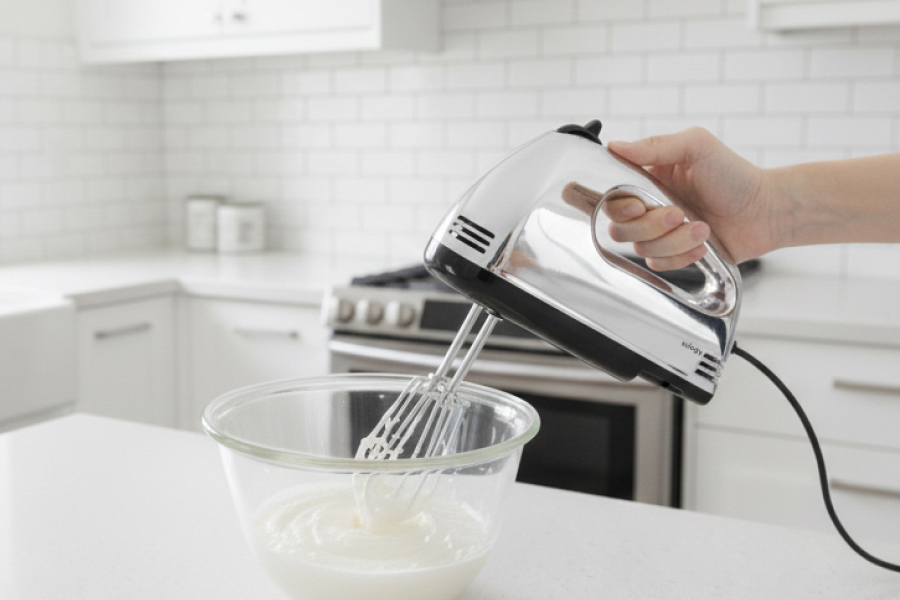 sology(ソロジー) ハンドミキサー hms5602sv シルバー メッキ